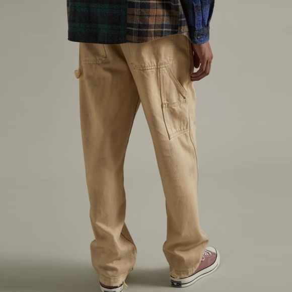 33x32 Urban Outfitters Men’s Carpenter Jean Distressed Dirty - Picture 4 of 16